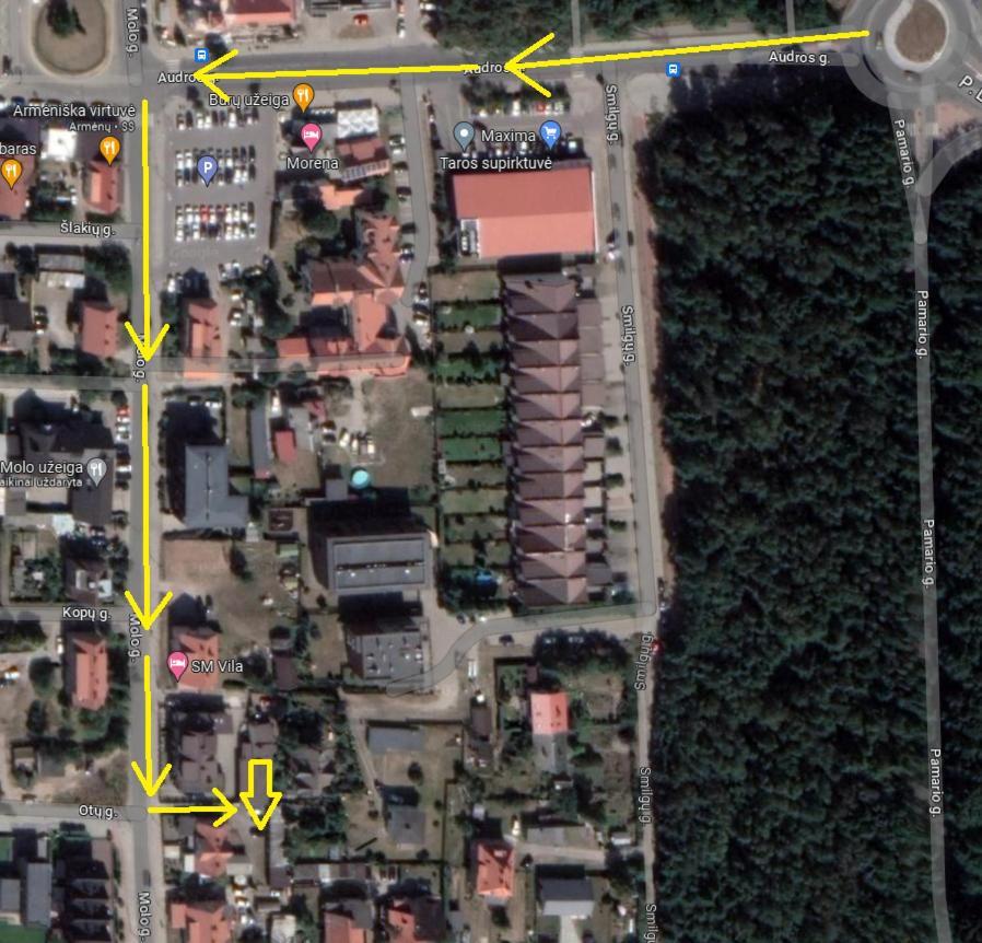 Prie Juros Apartman Klaipėda Kültér fotó
